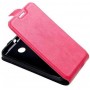 Кожен Flip калъф за LG G3 Розов