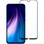 Извит стъклен протектор Full Glue за Xiaomi Redmi Note 8T с черна рамка