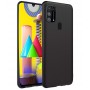 Black Matte Premium силиконов гръб за Samsung Galaxy M31