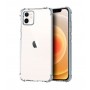 Удароустойчив прозрачен силиконов гръб за iPhone 12 