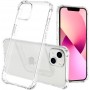 Удароустойчив прозрачен силиконов гръб за iPhone 13 