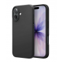 Black Matte Premium силиконов гръб за iPhone 17