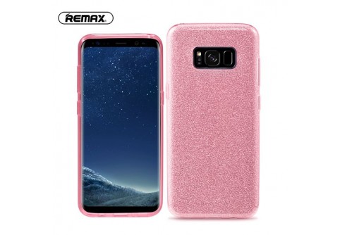 Силиконов гръб Remax Glitter Pink за Samsung Galaxy S8 