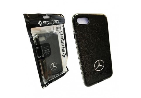 Удароустойчив гръб Spigen с логото на Mercedes за iPhone 7