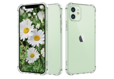 Удароустойчив прозрачен силиконов гръб за iPhone 12 Mini 