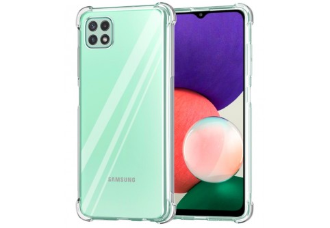 Удароустойчив прозрачен силиконов гръб за Samsung Galaxy A22 5G