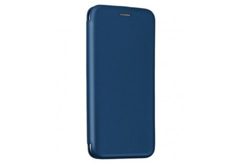 Кожен калъф бизнес серия за Samsung Galaxy A33 5G Тъмносин