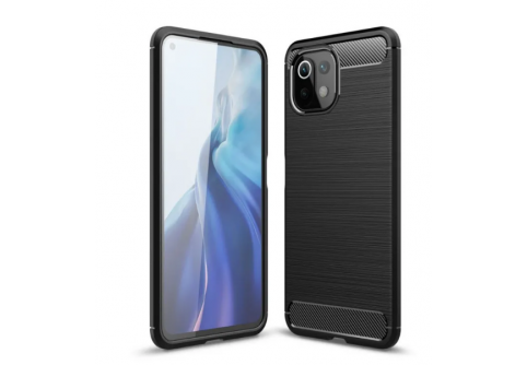 Силиконов гръб Carbon Fiber за Xiaomi Mi 11 Lite