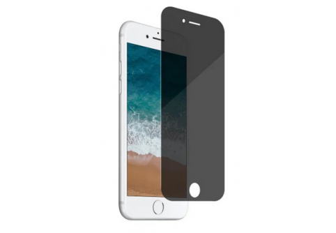 Privacy Full glue стъклен протектор за iPhone 7/8 Plus с черна рамка