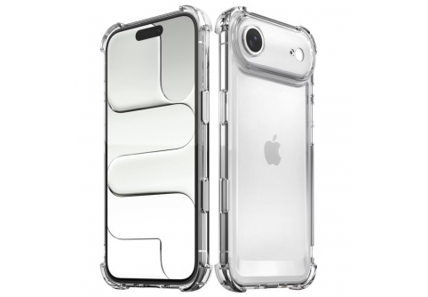 Удароустойчив прозрачен силиконов гръб за iPhone 17 Air