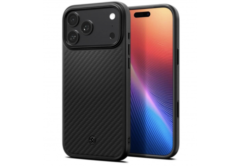 Business Carbon силиконов гръб за iPhone 17 Pro Max