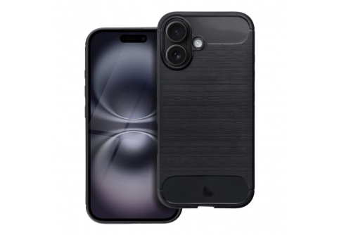 Business Carbon силиконов гръб за iPhone 17